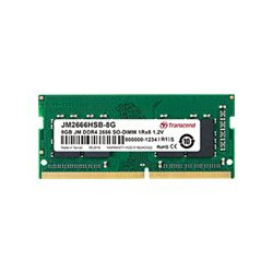 Transcend JetRAM - DDR4 - modulo - 16 GB - SO DIMM 260-pin - 2666 MHz / PC4-21300 - CL19 - 1.2 V - senza buffer - non ECC