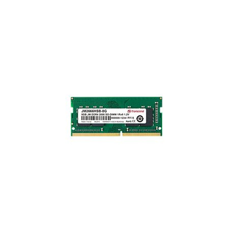 Transcend JetRAM - DDR4 - modulo - 16 GB - SO DIMM 260-pin - 2666 MHz / PC4-21300 - CL19 - 1.2 V - senza buffer - non ECC