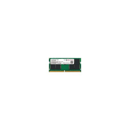 Transcend JetRAM - DDR5 - modulo - 16 GB - SO DIMM 262-pin - 4800 MHz / PC5-38400 - 1.1 V - senza buffer - on-die ECC