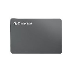 Transcend StoreJet 25C3 - HDD - 1 TB - esterno (portatile) - 2.5" - USB 3.0 - grigio ferro