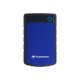 Transcend StoreJet 25H3 - HDD - 4 TB - esterno (portatile) - 2.5" - USB 3.1 Gen 1 - 256 bit AES - navy blue