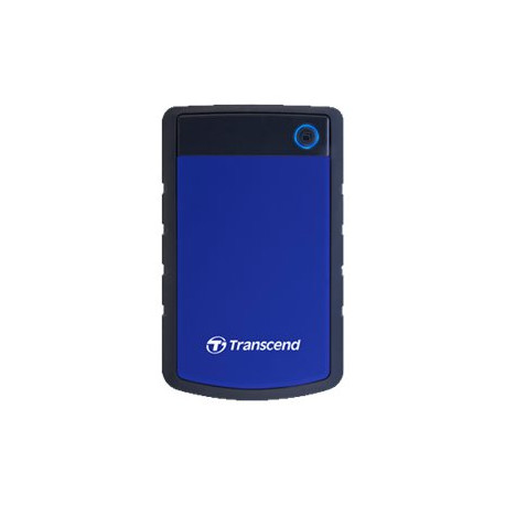 Transcend StoreJet 25H3 - HDD - 4 TB - esterno (portatile) - 2.5" - USB 3.1 Gen 1 - 256 bit AES - navy blue