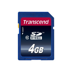 Transcend Ultimate - Scheda di memoria flash - 4 GB - Class 10 - 200x - SDHC