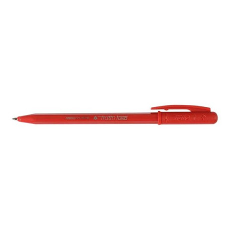 tratto 1Uno - Penna a sfera - rosso - 1 mm - retrattile (pacchetto di 50)