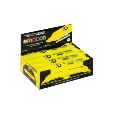 tratto Video Emotion - Evidenziatore - lime (pacchetto di 12)