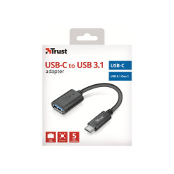 Trust - Adattatore USB - USB-C (M) a USB Tipo A (F) - USB 3.0