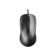 Trust Carve - Mouse - per destrorsi e per sinistrorsi - ottica - 3 pulsanti - cablato - USB 2.0