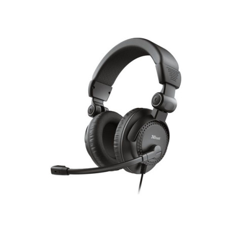 Trust Como Headset - Cuffie con microfono - over ear - cablato