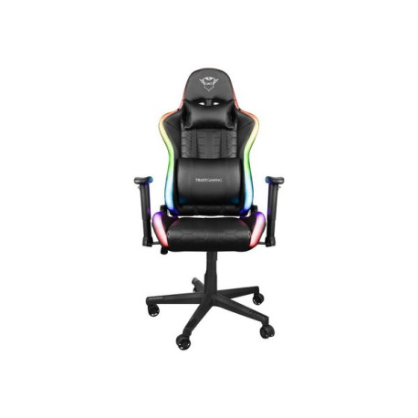 Trust Gaming GXT 716 Rizza - Sedia da gaming - ergonomico - braccioli - inclinazione - girevole - pelle di poliuretano, telaio 