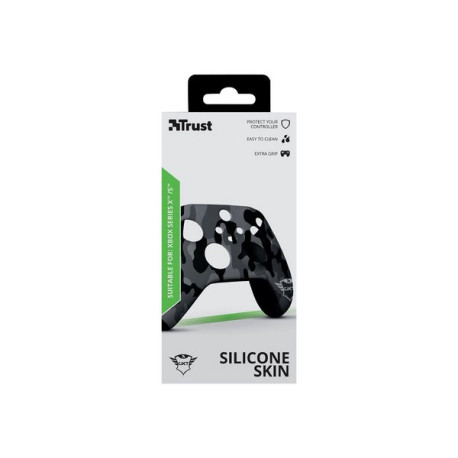 Trust Gaming GXT 749K - Copertura protettiva per controller console giochi - silicone - mimetico nero - per Microsoft Xbox Seri