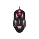 Trust GXT 108 Rava Illuminated Gaming - Mouse - per destrorsi e per sinistrorsi - ottica - 6 pulsanti - cablato - USB