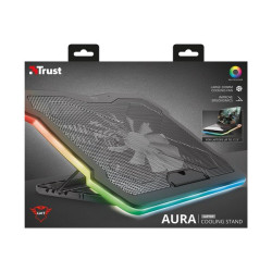 Trust GXT 1126 Aura - Supporto notebook - con ventola di raffreddamento - fino a 17,3"