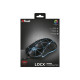 Trust GXT 133 Locx - Mouse - per destrorsi - ottica - 6 pulsanti - cablato - USB