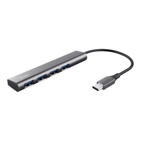 Trust Halyx - Hub - USB-C - 4 x USB 3.2 Gen 1 - desktop