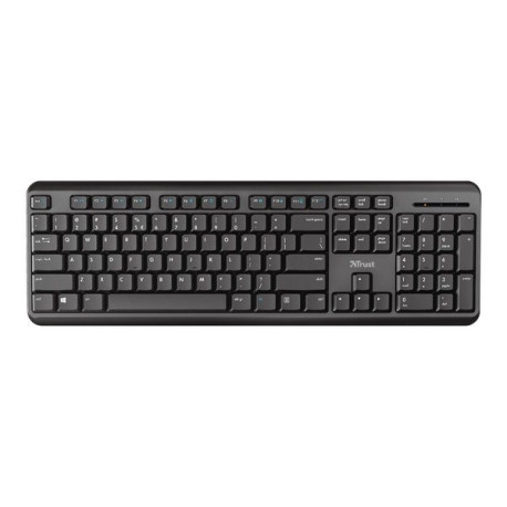 Trust Ody - Tastiera - senza fili - 2.4 GHz - QWERTY - italiana - nero