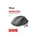 Trust Ravan - Mouse - ergonomico - per destrorsi - ottica - 6 pulsanti - senza fili - 2.4 GHz - ricevitore wireless USB