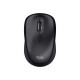 Trust TM-201 - Mouse - silenzioso - per destrorsi - ottica - 4 pulsanti - senza fili - 2.4 GHz - ricevitore wireless USB - nero