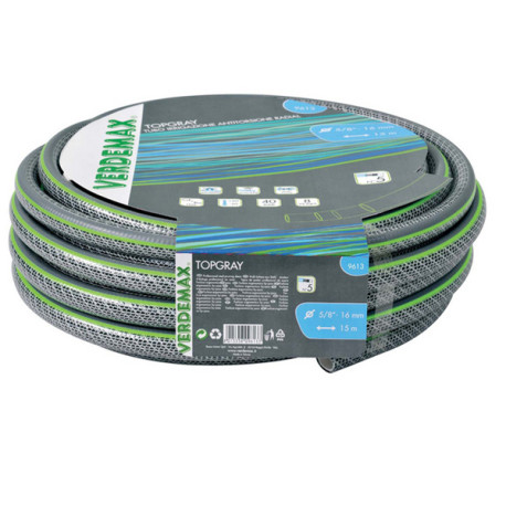 Tubo per irrigazione TopGray 5 - 5/8'' - 15 m - Verdemax