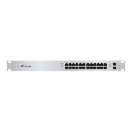 Ubiquiti UniFi Switch US-24-250W - Switch - gestito - 24 x 10/100/1000 (PoE+) + 2 x Gigabit SFP - montabile su rack - PoE+