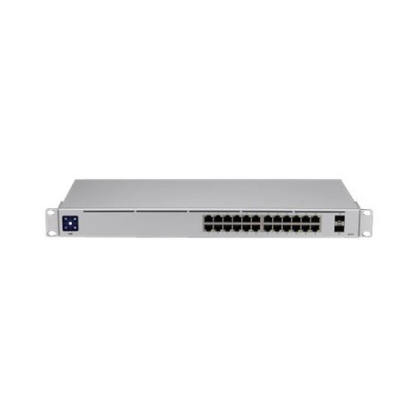 Ubiquiti UniFi Switch USW-24 - Switch - gestito - 24 x 10/100/1000 + 2 x Gigabit SFP - montabile su rack