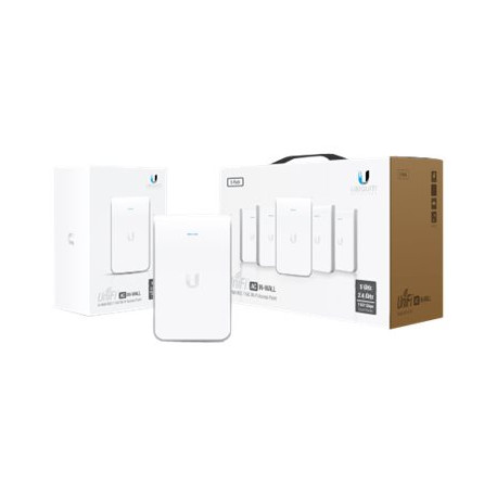 Ubiquiti UniFi UAP-AC-IW - Wireless access point - Wi-Fi 5 - 2.4 GHz, 5 GHz - alimentazione CC a parete