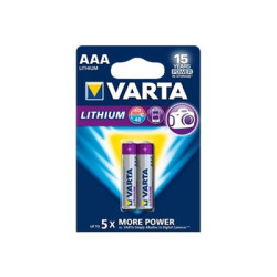 Varta - Batteria 2 x AAA - Li - 1100 mAh