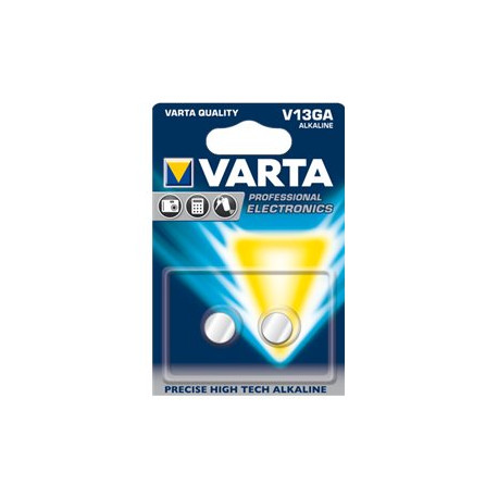 Varta Professional - Batteria 2 x LR44 - Alcalina - 125 mAh