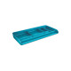 Vaschetta portacancelleria Mydesk - 26,1x12,5x2,8 cm - turchese - Arda