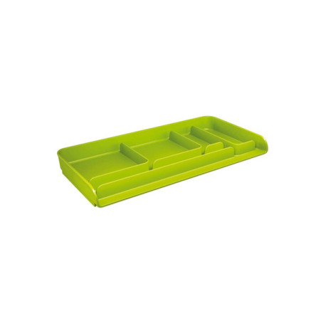 Vaschetta portacancelleria Mydesk - 26,1x12,5x2,8 cm - verde - Arda