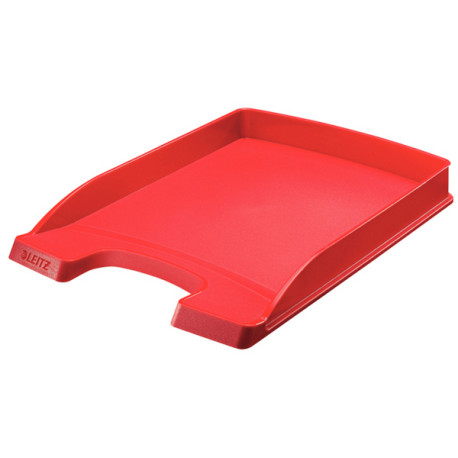 Vaschetta portacorrispondenza Leitz Plus Slim - 25,5 x 36 x 3,7 cm - rosso - Leitz