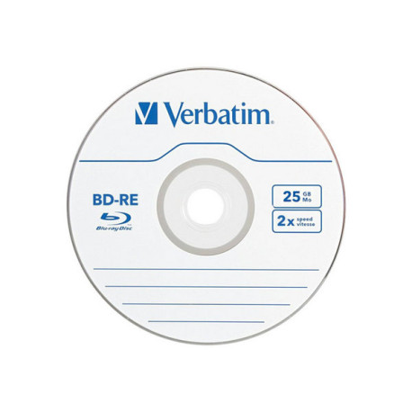 Verbatim - 5 x BD-RE - 25 GB 2x - astuccio