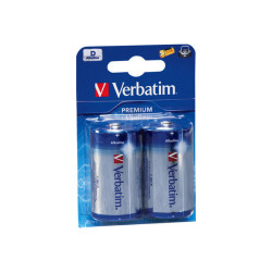 Verbatim - Batteria 2 x D - Alcalina