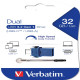 Verbatim - Memoria USB 3.0 Store 'N' Go Dual Drive - USB-A / USB-C - 32 GB - 49966