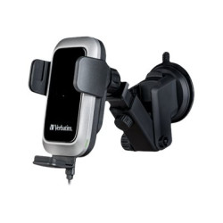 Verbatim FWC-03 - Supporto per caricabatteria wireless per auto - pro, Qi - 15 Watt - 3 A