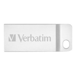 Verbatim Metal Executive - Chiavetta USB - 64 GB - USB - argento