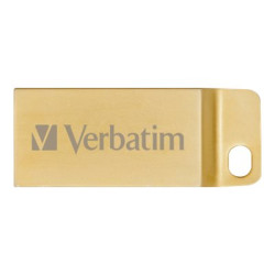 Verbatim Metal Executive - Chiavetta USB - 64 GB - USB 3.0 - oro