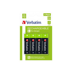 Verbatim Premium - Batteria 4 x AA / HR6 - NiMH - (ricaricabili) - 2500 mAh