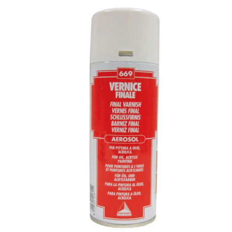 Vernice finale lucido spray - 400 ml - Maimeri