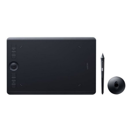 Wacom Intuos Pro Medium - Digitizer - 22.4 x 14.8 cm - multi-touch - elettromagnetico - senza fili, cablato - USB, Bluetooth - 