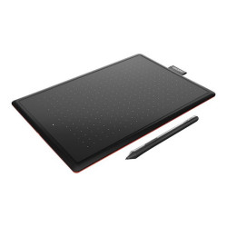 Wacom One by Wacom - Digitizer - per destrorsi e per sinistrorsi - 21.6 x 13.5 cm - elettromagnetico - cablato - USB - nero, ro