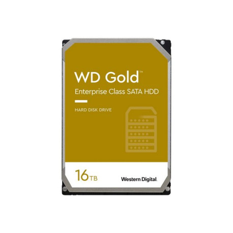 WD Gold WD161KRYZ - HDD - 16 TB - interno - 3.5" - SATA 6Gb/s - 7200 rpm - buffer: 512 MB