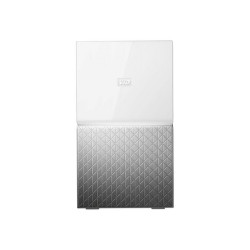 WD My Cloud Home Duo WDBMUT0080JWT - Dispositivo di storage personal cloud - 8 TB - HDD 4 TB x 2 - Gigabit Ethernet