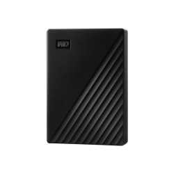 WD My Passport WDBPKJ0040BBK - HDD - crittografato - 4 TB - esterno (portatile) - USB 3.2 Gen 1 - 256 bit AES - nero