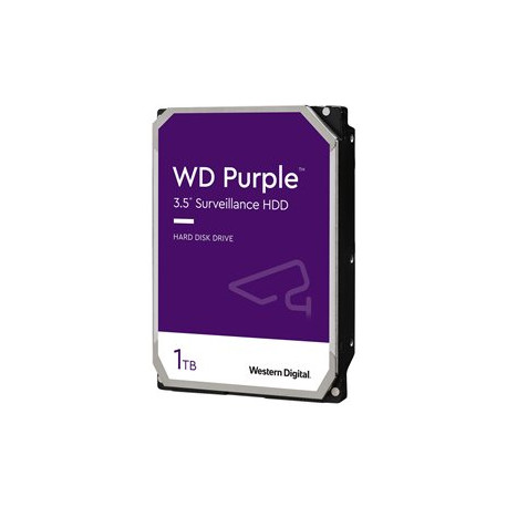 WD Purple WD10PURZ - HDD - 1 TB - interno - 3.5" - SATA 6Gb/s - 5400 rpm - buffer: 64 MB