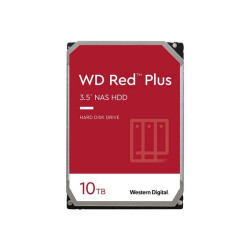 WD Red Plus NAS Hard Drive WD101EFBX - HDD - 10 TB - interno - 3.5" - SATA 6Gb/s - 7200 rpm - buffer: 256 MB