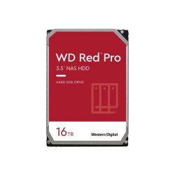 WD Red Pro NAS Hard Drive WD161KFGX - HDD - 16 TB - interno - 3.5" - SATA 6Gb/s - 7200 rpm - buffer: 512 MB