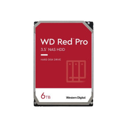 WD Red Pro WD6003FFBX - HDD - 6 TB - interno - 3.5" - SATA 6Gb/s - 7200 rpm - buffer: 256 MB