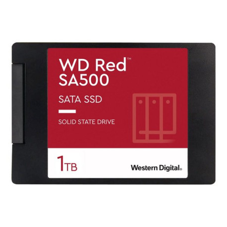 WD Red SA500 WDS100T1R0A - SSD - 1 TB - interno - 2.5" - SATA 6Gb/s