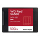 WD Red SA500 WDS500G1R0A - SSD - 500 GB - interno - 2.5" - SATA 6Gb/s