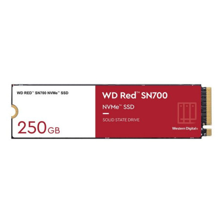 WD Red SN700 WDS250G1R0C - SSD - 250 GB - interno - M.2 2280 - PCIe 3.0 x4 (NVMe)